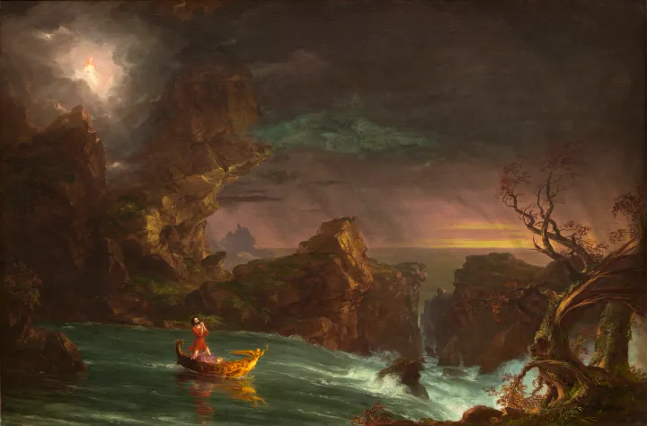 The Voyage of Life: Manhood, Thomas Cole, 1842 (Photo Credit: public domain)